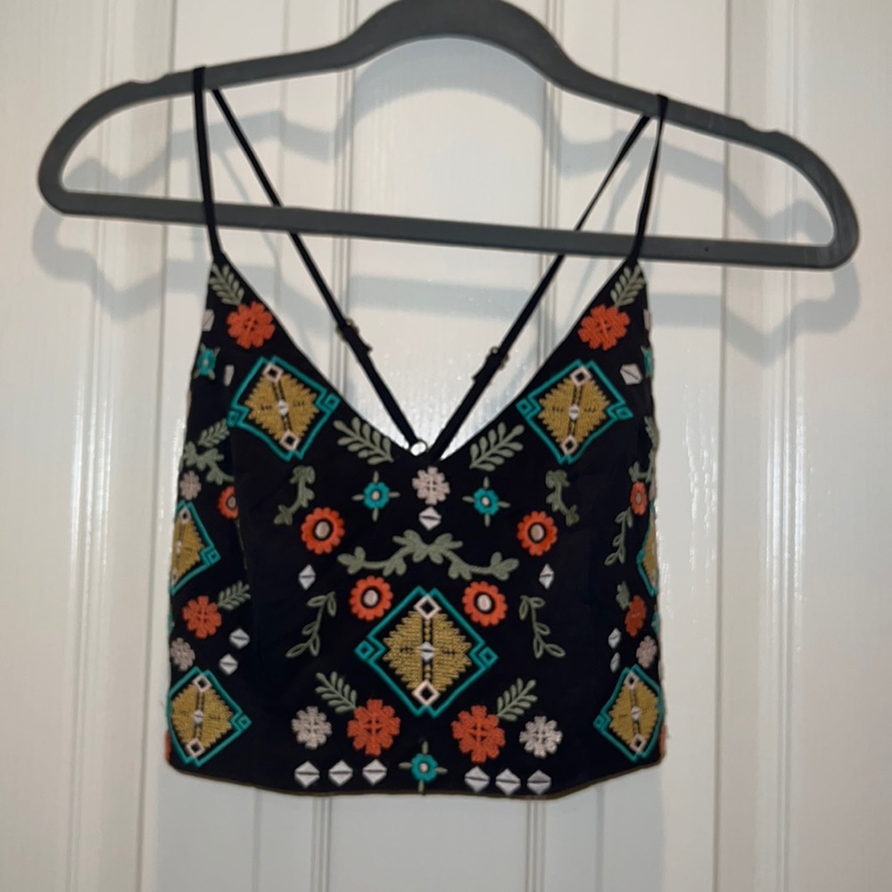 SOLD: NEW embroidered top